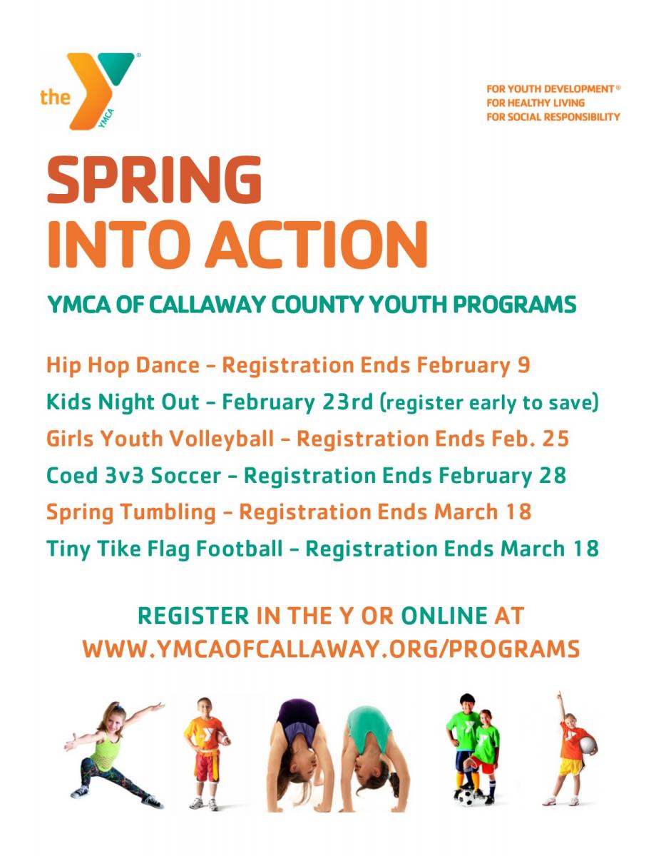 Spring Into Action YMCA of Callaway County